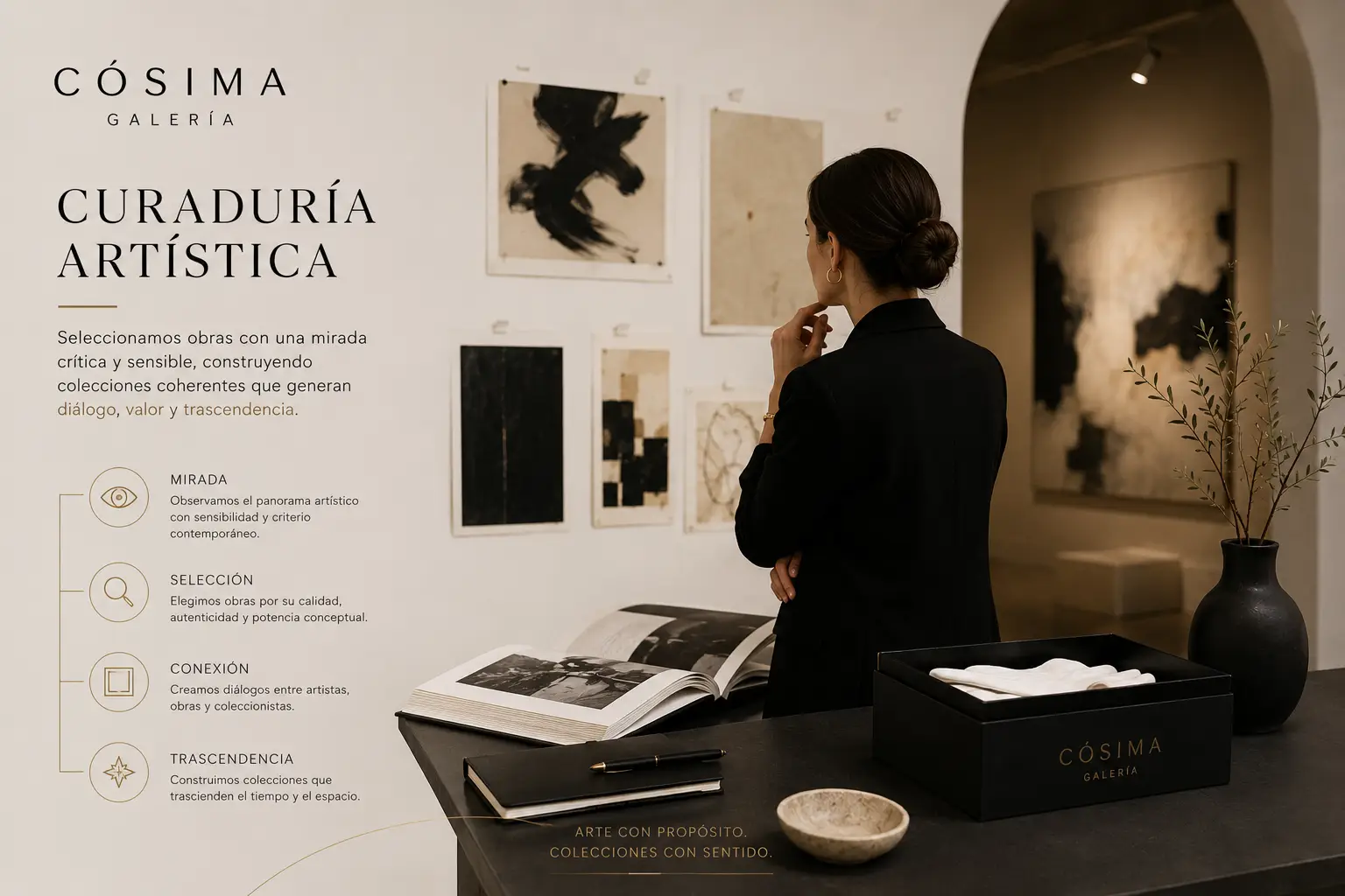 Curaduría artística